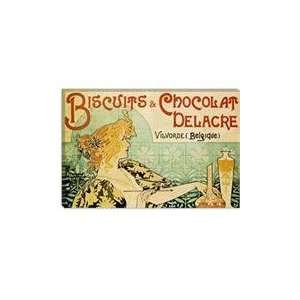   & Chocolat Vintage Poster by Privat Livemont Ca