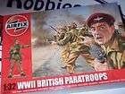AIRFIX 14x WWII British Paratroops 132 scale   A02701