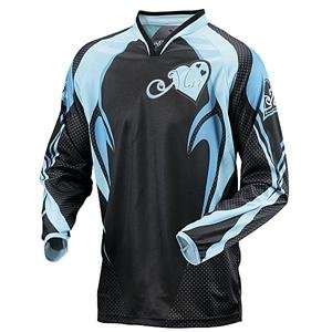   Youth Girls Starlet Jersey   Youth X Large/Black/Teal Automotive