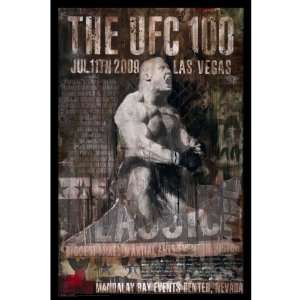 UFC 100 Lithograph Print