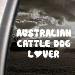  AUSTRALIAN CATTLE DOG Decal Truck Window Sticker 
