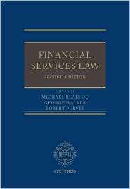 Financial Services Law, (0199564183), George Walker, Textbooks 
