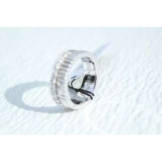 Emporio Armani .925 Silver Ring Size 6.5 $140 BNWT 100% Authentic 
