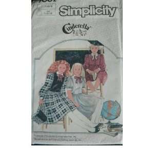   Dress and Detachable Tabard Simplicity Cinderella Sewing Pattern 7002