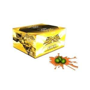  Draxxus DXS Xball Gold Hellfire Paintballs Pine/Yellow 