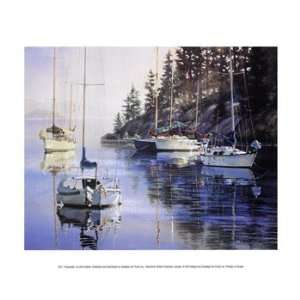  Tranquility   Poster by Kiff Holland (11.75x9.5)