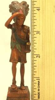 Cargo To Go G Scale Cigar Store Indian Statue  