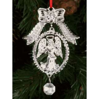  J Strait Designs 0088 Halo Angel Silver Pewter Ornament 