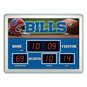    Buffalo Bills Clock   14x19 Scoreboard