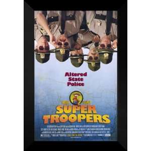  Super Troopers 27x40 FRAMED Movie Poster   Style A 2001 