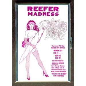 REEFER MADNESS SEXY DRUGS CULT ID Holder, Cigarette Case or Wallet 