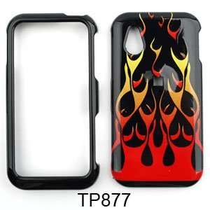 LG Arena GT950 Wild Fire, Orange/Red Hard Case/Cover/Faceplate/Snap On 