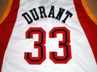 KEVIN DURANT OAK HILL HIGH SCHOOL JERSEY WHITE NEW ANY SIZE MZN  