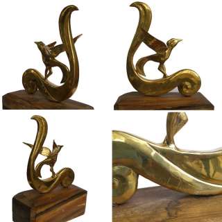 Philippines Natl. Artist Abdulmari Imao Brass Sculpture, Sarimanok 