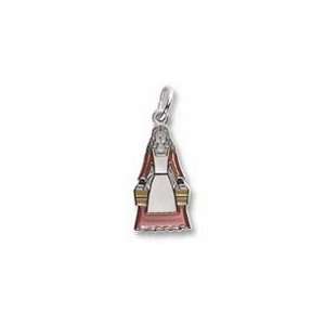  Maids A Milking Charm   Sterling Silver Jewelry
