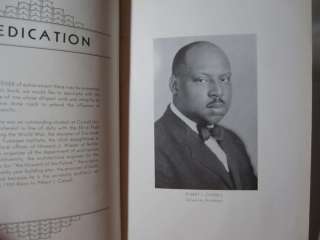 1933 Howard University Year Book THURGOOD MARSHALL Program etc. Black 