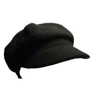    Black Super Fashion Newboy Hat Elegant Style 7805 