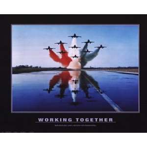  Working Together Poster Print