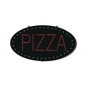  Pizza Chasing Flashing LED Sign 15 x 27