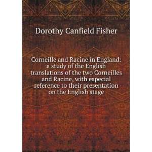   presentation on the English stage Dorothy Canfield Fisher Books