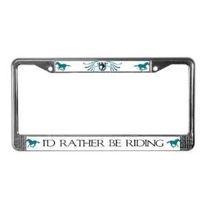  Lucky Horse Horse License Plate Frame by  