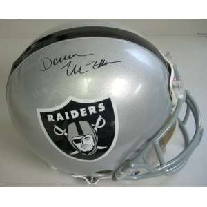  Darren McFadden Autographed Helmet   Replica Sports 
