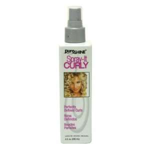  Hask Placenta Pure Shine Spray It Curly Hair Styling 
