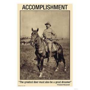 Accomplishment The Greatest Doer Must Be the Greatest Dreamer Giclee 