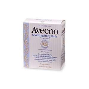  Aveeno Baby Soothing Bath Treatment, Fragrance Free, 5 