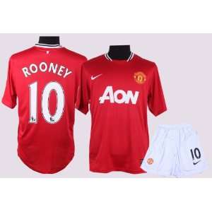  BRAND NEW MANCHESTER UNITED 2011 / 2012 HOME JERSEY ROONEY 