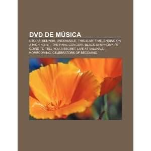  DVD de música Utopía, Belinda, Undeniable, This Is My 