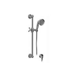 Graff G 8600 LM34S SN Traditional Handshower W/ Wall Mounted Slide Bar 
