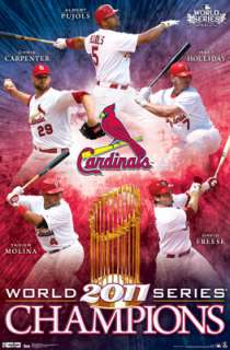 St. Louis Cardinals 2011 WORLD SERIES CHAMPIONS Commemorative Poster 