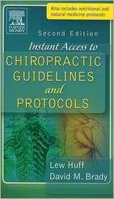 Instant Access to Chiropractic Guidelines and Protocols, (0323030688 
