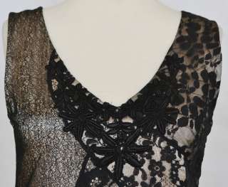 Yoana Baraschi Anthropologie 80s Lace Dress 6 S M UK 10 NWT $284 