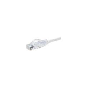   Oncore Clearfit CAT5E Patch Cable, White, Snagless, 8FT Electronics