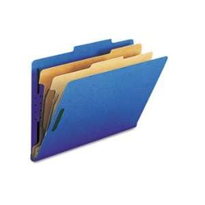  Smead® Six Section Colored Pressboard Top Tab 