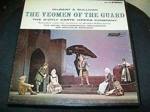 Gilbert & Sullivan The Yeomen of the Guard 2 LP Box Set  