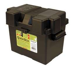 Group 24 Marine / RV / Motorhome Battery Box by QuickCable QuickBox 