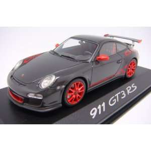 Porsche Official 911GT3 RS Black/Red Trim & Red Wheels 1 