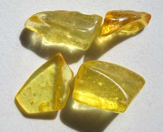 Amber Baltic Fossil Sap Specimen Polished Mineral Gemstones Crystal 
