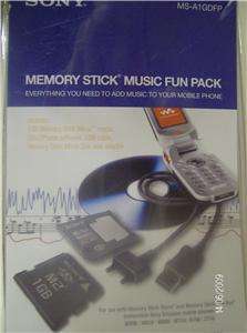 Sony Memory Stick Micro (M2) 1GB, Music Fun Pack  