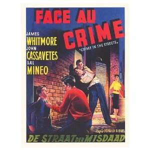  Crime in the streets Movie Poster, 11 x 15.5 (1956 