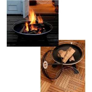  CG Products FP35 Woodburning Firepit 35in. Diameter Patio 