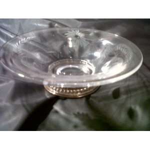  **** WOW  **** BEAUTIFUL ANTIQUE GLASS****CAKE PLATE 
