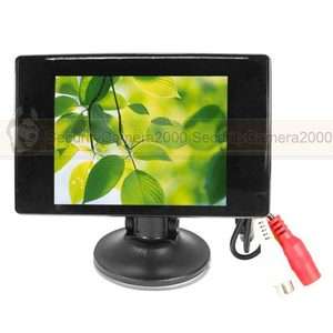 New 2CH CCTV Video Input 3.5 Digital TFT LCD Monitor  