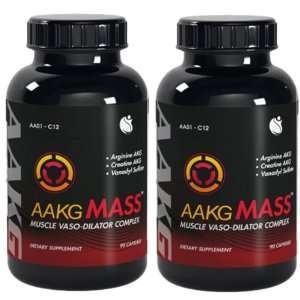 New You Vitamins AAKG Mass Nitric Oxide Vaso Dilator Arginine AKG 180 