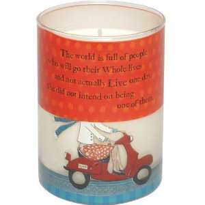  Curly Girl The World Is Full of People Filled Soy Candle 