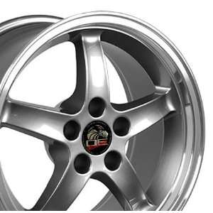 com Cobra R Deep Dish Style Wheels with Machined Lip Fits Mustang (R 