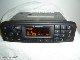01 02 03 04 MERCEDES BENZ Radio Tape C230 C240 C320 C32 OEM C Class 